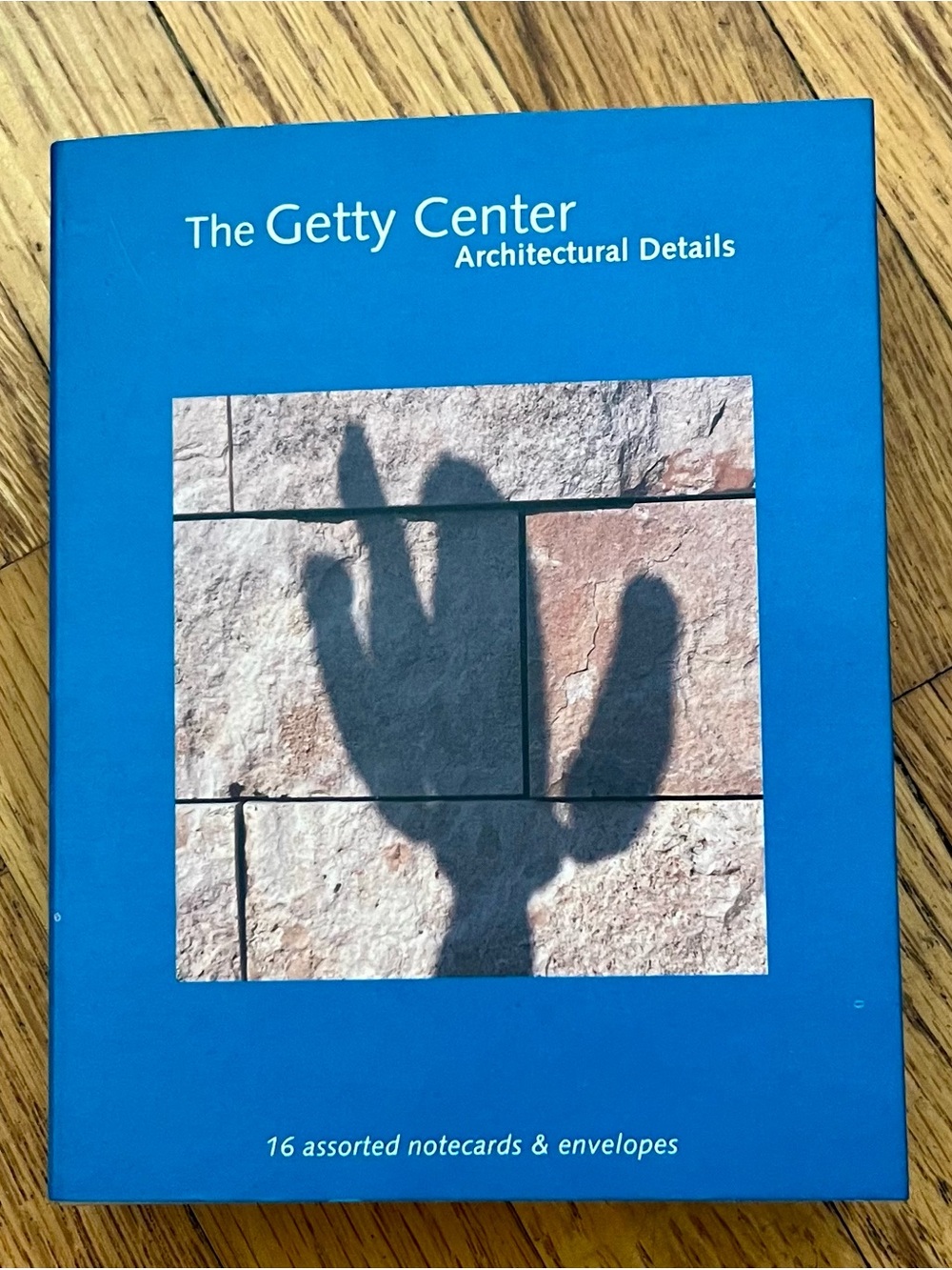 The Getty Center Architectural Details Blank Notecard Set - 16 cards & envelopes